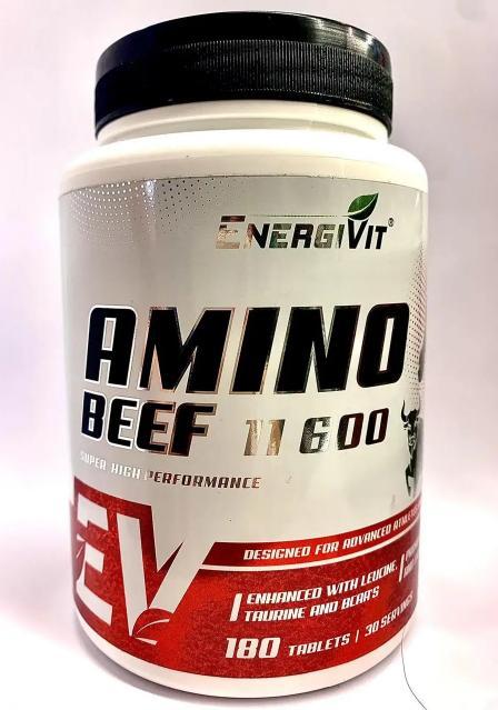Амінокислоти EnergiVit AminoBeff 11600 180 таблеток