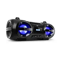 Бумбокс auna SoundBlaster,Bluetooth, CD/MP3/USB/AUX, DAB+/UKW, LED, 50 Вт макс