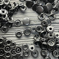 Кнопка 15 мм Каппа Оксид (в пакованні 720 штук) НЕРЖ