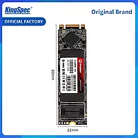 Твердотельный накопитель SSD KingSpec М.2 SATA 1TB 2280 M.2 NGFF 1TB SSD 22mm*80mm SATAIII 6Gb/s