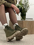 Замшеві зимові черевики, фото 4