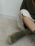 Замшеві зимові черевики, фото 5