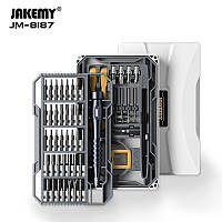 Набір прецизійних викруток 83 в 1 Jakemy JM - 8187 / Набір біт з викруткою для ремонту електроніки