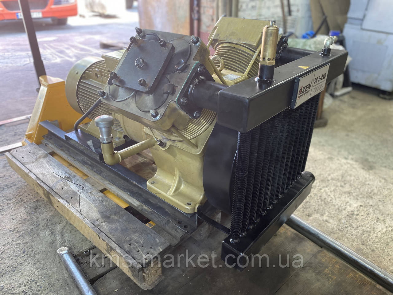 Ремонт компресора цементовоза Ozen SB 2-220