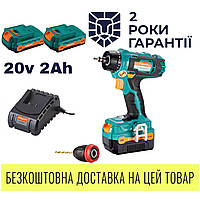 Шуруповерт аккумуляторный Sturm (Sturmax) CDM3220CLD 20 В + 2 АКБ на 2Ah и ЗУ