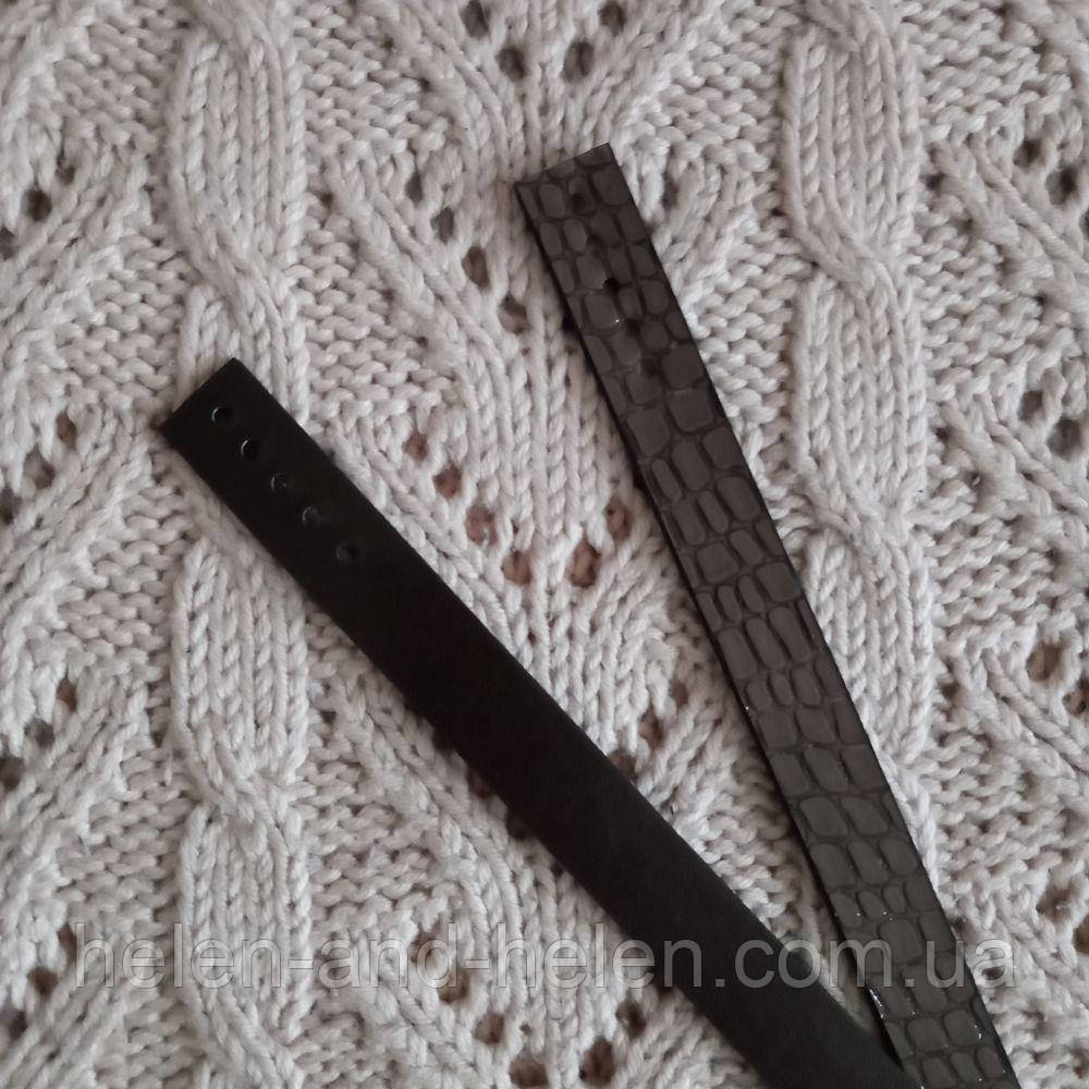 Ручки для сумки "Кавовий пітон", фото 1