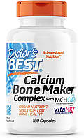 Doctor's Best Calcium Bone Maker комплекс с MCHCal и VitaMK7 180 капсул