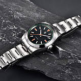 Механічний з автопідзаводом водонепроникний (10ATM) годинник Pagani Design PD-1733 Silver-Black, фото 5