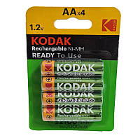 Аккумулятор AA Kodak 2100mAh NiMH , 1шт (блистер по 4шт) HR6