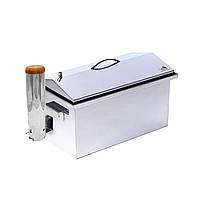 Коптильня электрическая SmokeHouse Kit L DeLuxe из нержавейки для горячего и холодного копчения