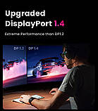 Кабель UGREEN 8K DP 1.4 - DisplayPort, 1.5м, 8K@60Hz, 4K@144Hz, FreeSync, HDR - Чорний, фото 6