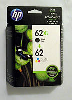 Комплект картриджей HP62XL Black Tricolor