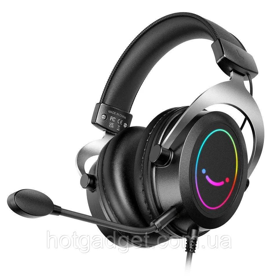Навушники Fifine AmpliGame H3 RGB Black