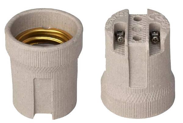 Патрон керамічний E27, фото 1