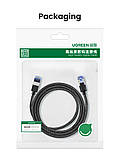 Ethernet Кабель Ugreen Cat8 - 40Gbps, 2000MHz, F/FTP, RJ45, 5м - Чорний, фото 5