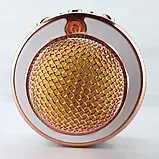 Bluetooth мікрофон-караоке WS-858 з динаміком (колонкою), слотом USB і FM тюнером (Рожевий), фото 7