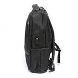 Класичний дорожній рюкзак для ноутбука до 15,6" Arctic Hunter чорний, фото 2