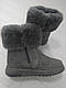 Жіночі теплі зимові напівчоботи з стразами, розмір 38 (24.0 см), фото 3