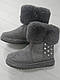 Жіночі теплі зимові напівчоботи з стразами, розмір 38 (24.0 см), фото 5