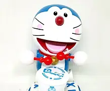 Інтерактивна танцююча іграшка з барабаном Dancing Happy Doraemon | барабанщик Дораемон, фото 2