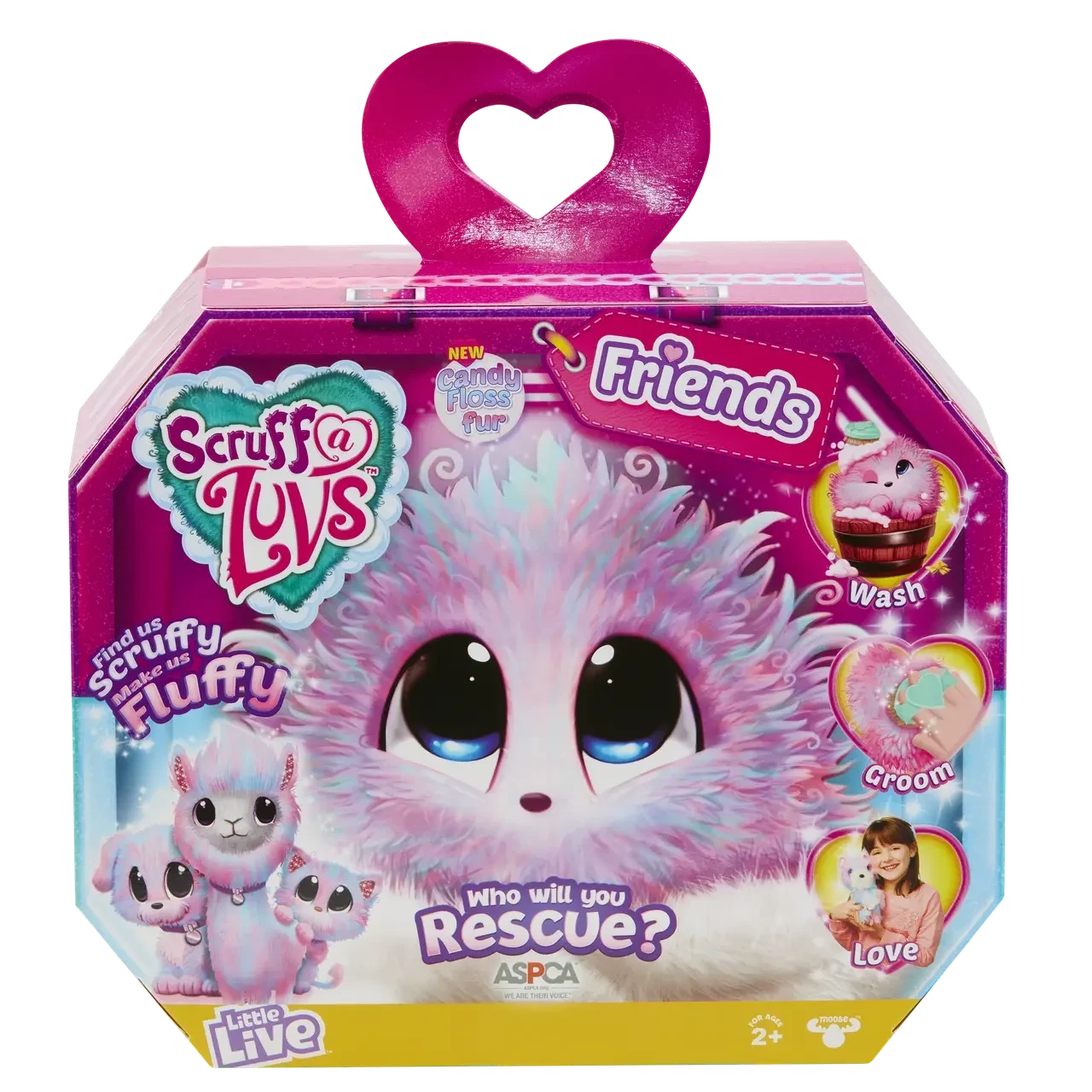 Дитяча м'яка іграшка Няшка-Втрата Little Live Scruff-A-Luvs Pink