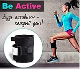 Компресійний манжет Be Active наколінник, Лікувальний магнітний наколінник, фото 9