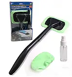 Щітка для лобового скла Makes Cleaning Windshields, Швабра для чищення скла авто Windshield Wonder, фото 8