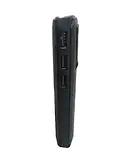 Power Bank 20000 mAh Чорний 3 USB з екраном | Повер банк | Портативний зарядний пристрій, фото 6