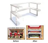 Полиця-органайзер для спецій Spicy Shelf, Багатофункціональний органайзер-полиця для спецій і банок, фото 2