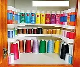 Полиця-органайзер для спецій Spicy Shelf, Багатофункціональний органайзер-полиця для спецій і банок, фото 8