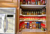 Полиця-органайзер для спецій Spicy Shelf, Багатофункціональний органайзер-полиця для спецій і банок, фото 10