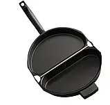 Подвійна сковорода для омлету Folding Omelette Pan, Омлетниця з антипригарним покриттям, фото 3