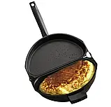 Подвійна сковорода для омлету Folding Omelette Pan, Омлетниця з антипригарним покриттям, фото 6