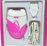 Епілятор SH-7803, Машинка для видалення волосся, Універсальний епілятор на акумуляторі, фото 2