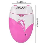 Епілятор SH-7803, Машинка для видалення волосся, Універсальний епілятор на акумуляторі, фото 4