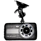 Автомобільний відеореєстратор DVR CT520 2 камери, автореєстратор, реєстратор авто, фото 5