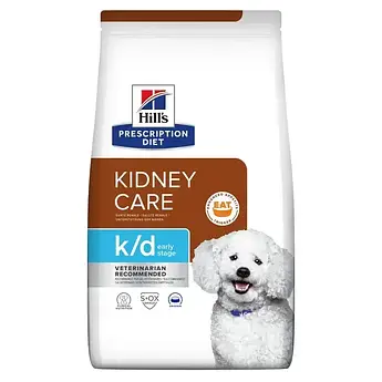 Сухий корм для собак підтримка функції нирок на ранній стадії Hill's Prescription Diet k/d Early Stage1,5 кг