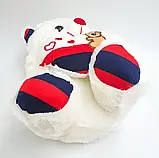 Плюшевий ведмедик Тедді з серцем, що світиться, говорить, М'яка іграшка ведмідь, фото 3