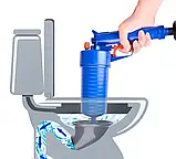 Toilet dredge GUN BLUE очищувач каналізації високого тиску | Плунжер для раковини високого тиску, фото 7