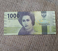 1000 рупий 2016 года. Индонезия