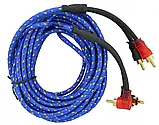 Набір проводів для встановлення сабвуфера KIT 10GA+C011, Дроти для підключення підсилювача для сабвуфера, фото 6