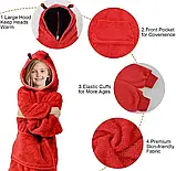 Дитяча толстовка-іграшка Huggle Pets Ultra Plus Hoodie Червоний, Кофта-іграшка, М'яка іграшка-подушка, фото 4