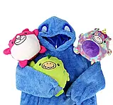 Дитяча толстовка-іграшка Huggle Pets Hoodie Божа Корівка, Худі-іграшка, М'яка іграшка-подушка, фото 6