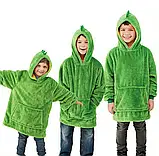 Дитяча толстовка-іграшка Huggle Pets Hoodie Дракон, Худі-іграшка, М'яка іграшка-подушка, фото 3