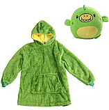 Дитяча толстовка-іграшка Huggle Pets Hoodie Дракон, Худі-іграшка, М'яка іграшка-подушка, фото 4