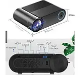 Проектор YG550 WIFI, Мультимедійний проектор, Міні-проектор для дому, Мультимедійний проектор, фото 7