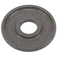 Блины (диски) для штанги стальные серые d-52 мм Zelart TA-7792-1_25 (1 шт х 1.25 кг)
