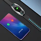 Фітнес браслет Smart+ TWS BT T90 з пульсометром + оксиметр, Смарт годинник з навушниками, фото 4