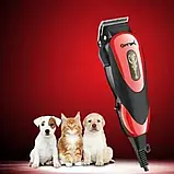 Машинка для стрижки тварин Gemei GM 1023, Тример для грумінгу, фото 2