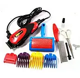 Машинка для стрижки тварин Gemei GM 1023, Тример для грумінгу, фото 3